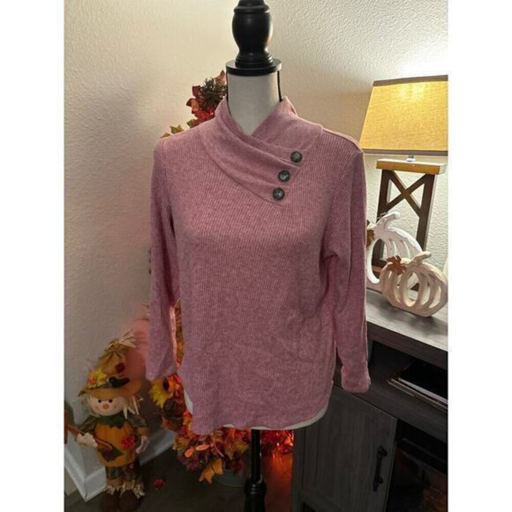 Leo & Nicole long sleeve top size‎ medium petite